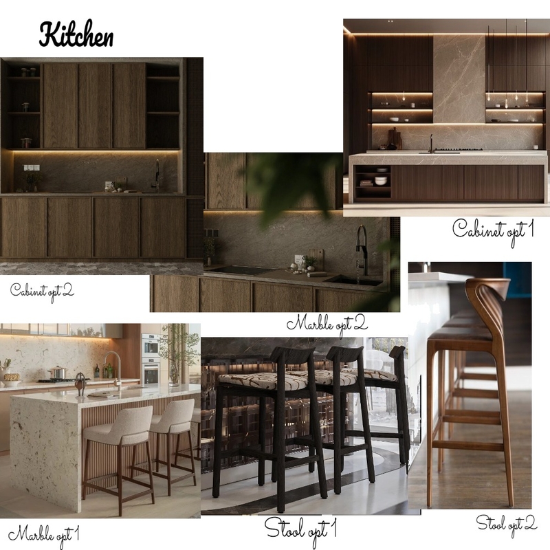 Kitchen - Architect Interior Design Mood Board by Oeuvre designs