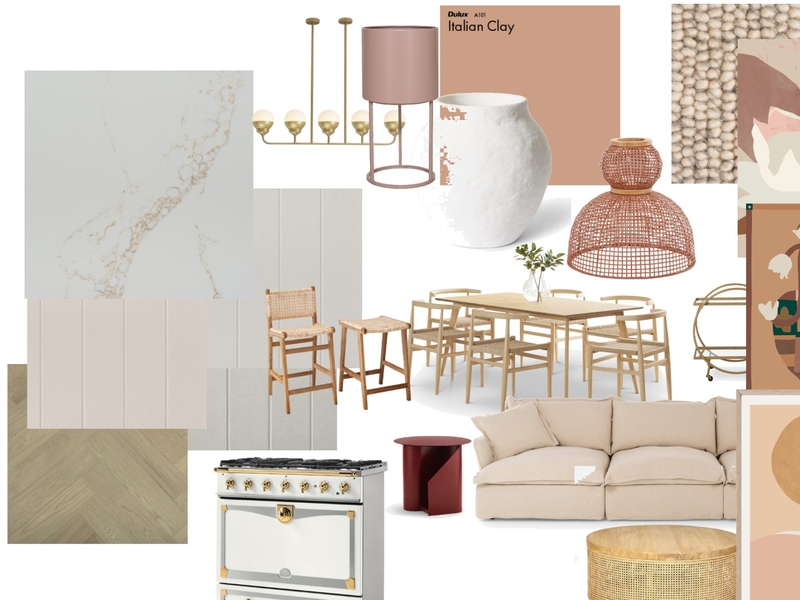 Coastal Chic Kitchen and Living Mood Board by KateHeaney on Style Sourcebook