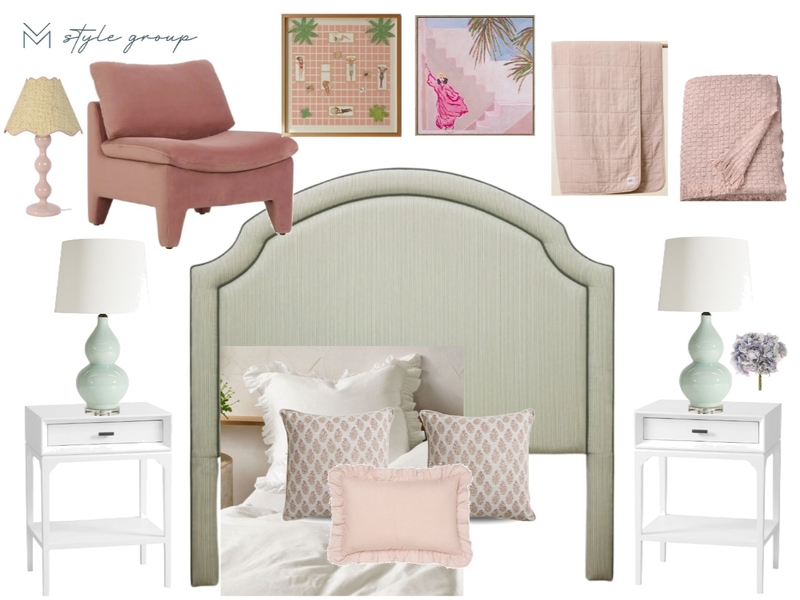 Shirely Ave, Bedroom 2 (Sabina) Mood Board by The VM Style Group on Style Sourcebook