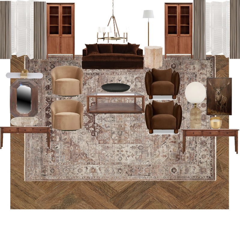 Living room Mood Board by Misiowa on Style Sourcebook