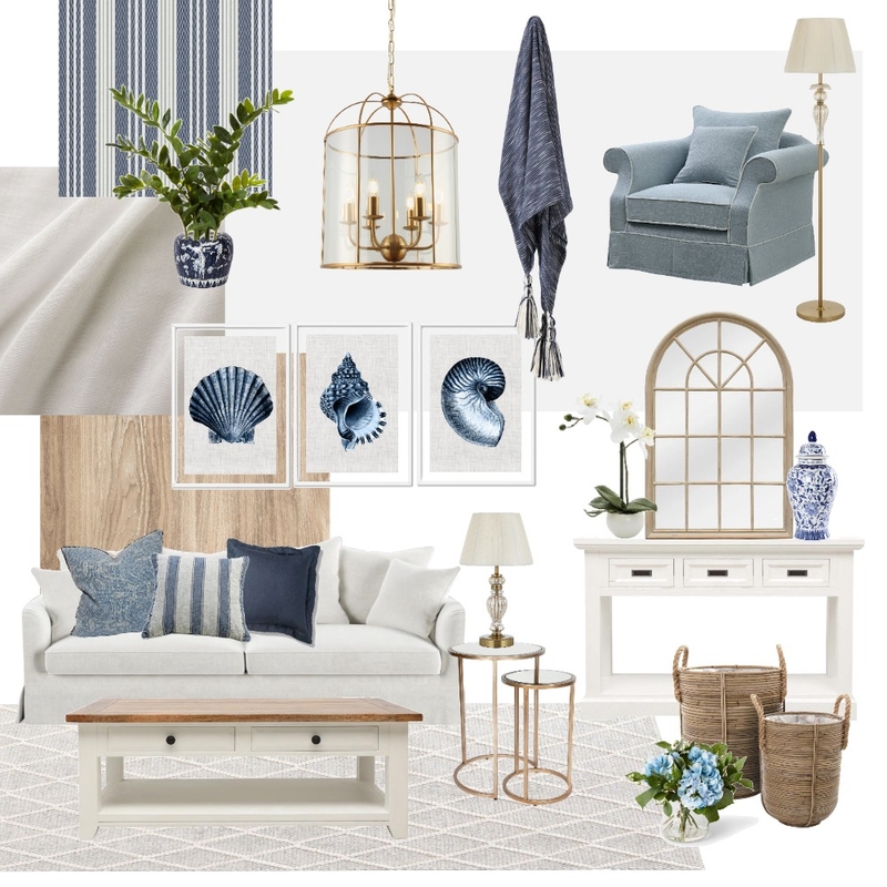 Hamptons Mood Board by DeannaJ on Style Sourcebook