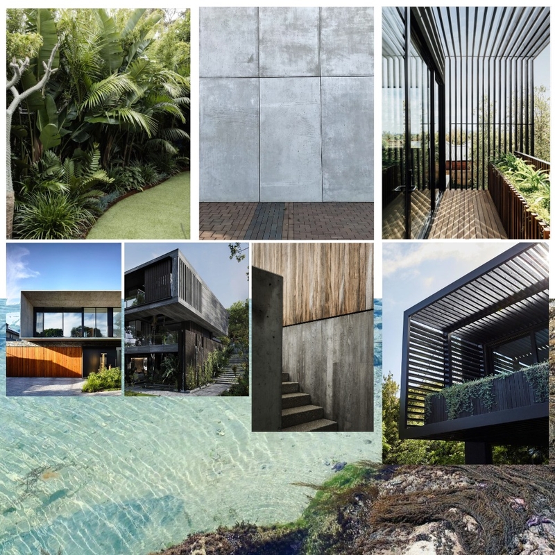 BUDERIM - EXTERNAL Interior Design Mood Board by EKM