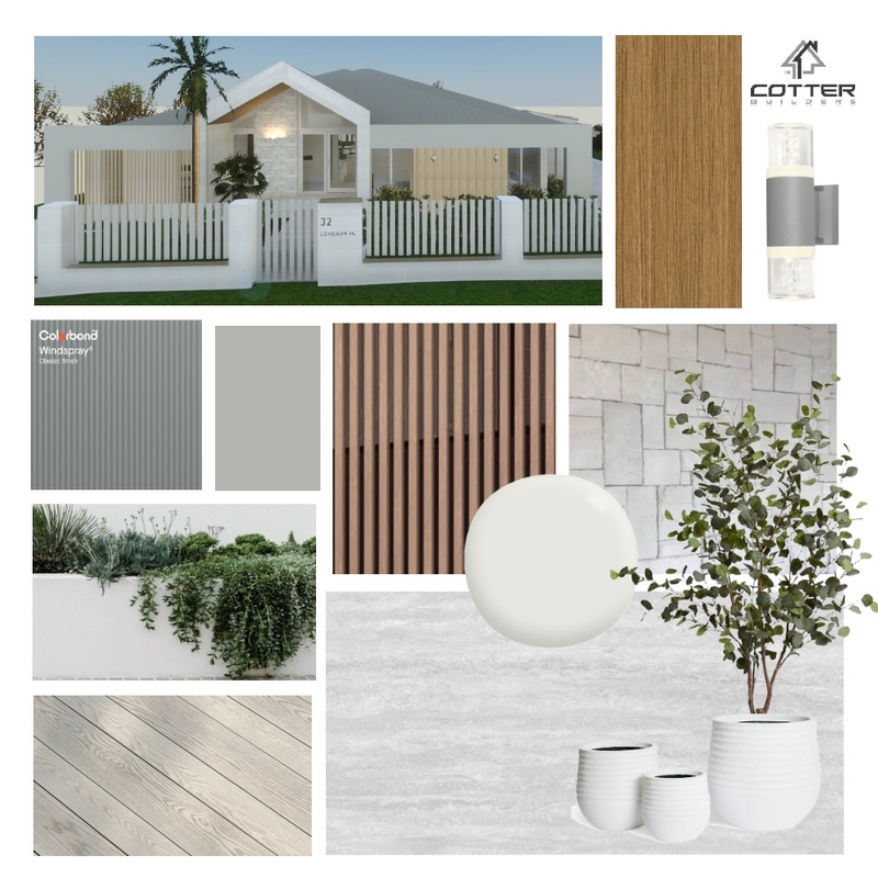 Opalia - Exterior Mood Board by Cotter Builders on Style Sourcebook