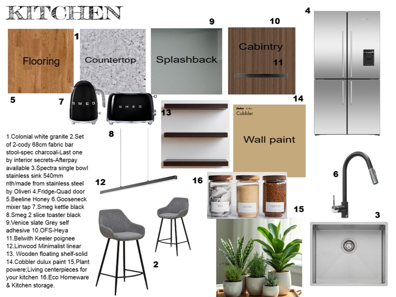 Kitchen Mood Board by ERINMOODLEY on Style Sourcebook