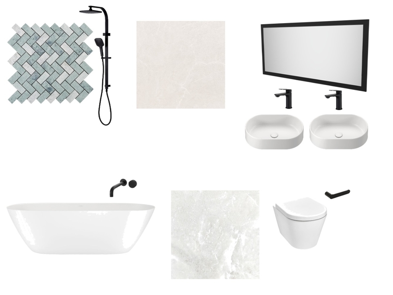 Minimalist Bathroom Mood Board by Valencia on Style Sourcebook