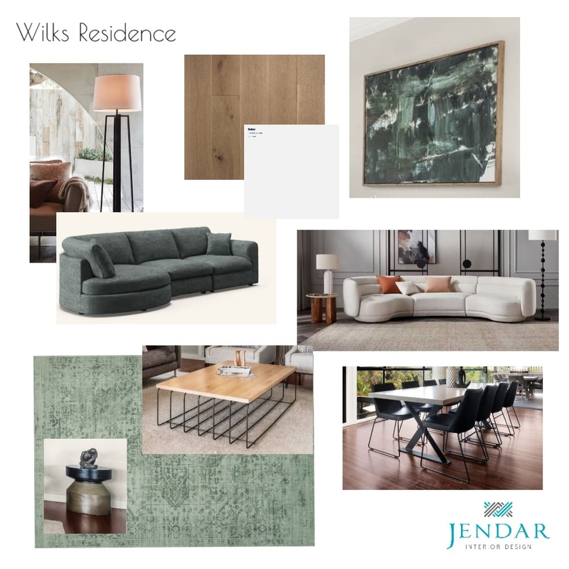 Lounge Room Luxe Mood Board by Jendar Interior Design on Style Sourcebook