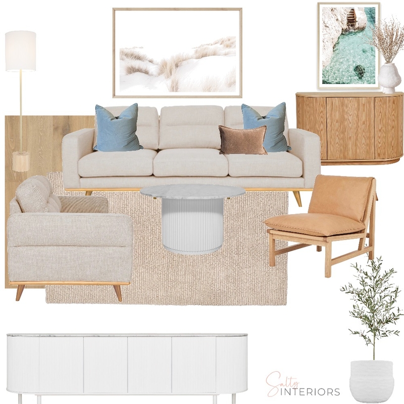 Manly living room concept #2 Mood Board by Salty Interiors Co on Style Sourcebook