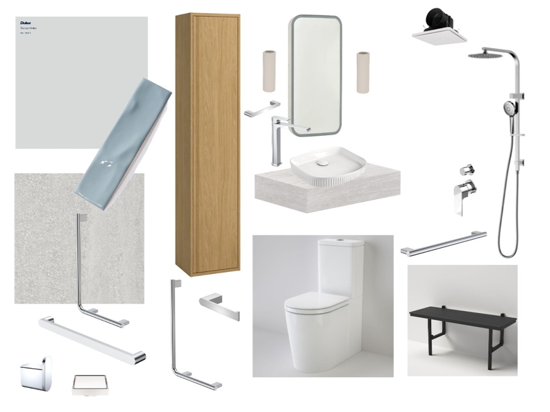 GS Bathroom Mood Board by Kutata Interiors on Style Sourcebook