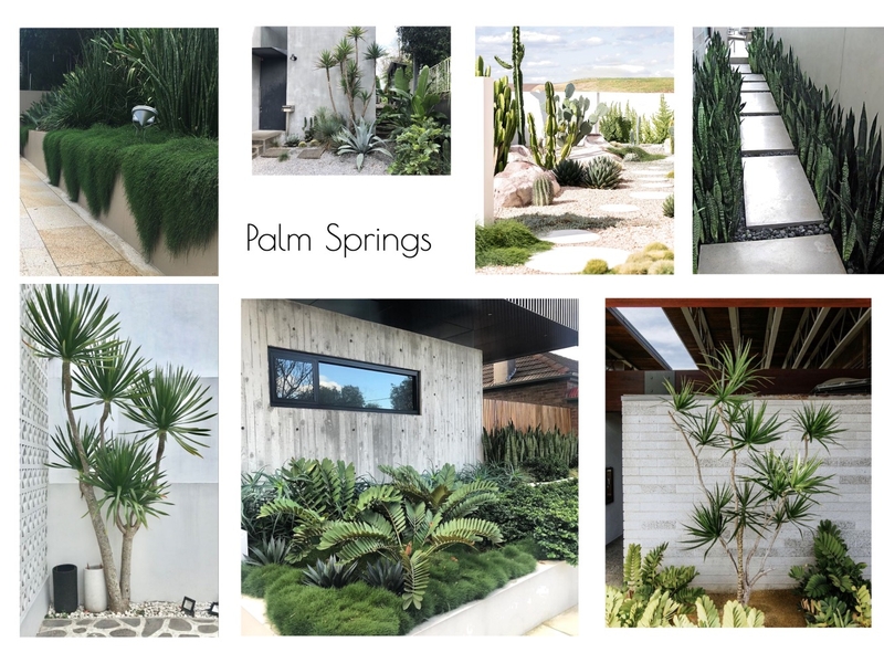 Palm Springs Style Mood Board by Olive & Pink on Style Sourcebook