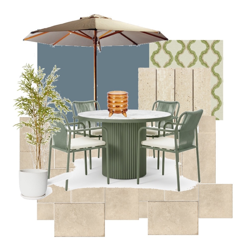 Summer Dining Mood Board by LAIDBACK LEE DESIGN STUDIO on Style Sourcebook