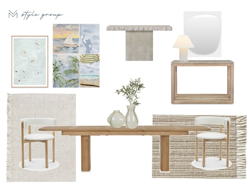 Shirley Ave, Dining Option 2 Mood Board by The VM Style Group on Style Sourcebook