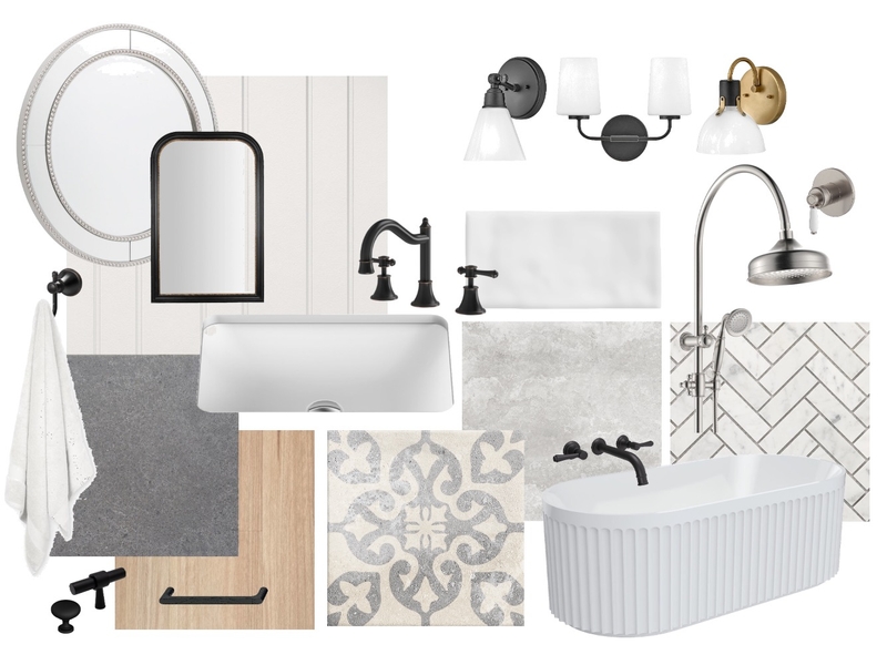 Main Bathroom Mood Board by KMegs75 on Style Sourcebook