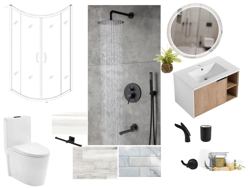 Bathroom Mood Board by fidele on Style Sourcebook