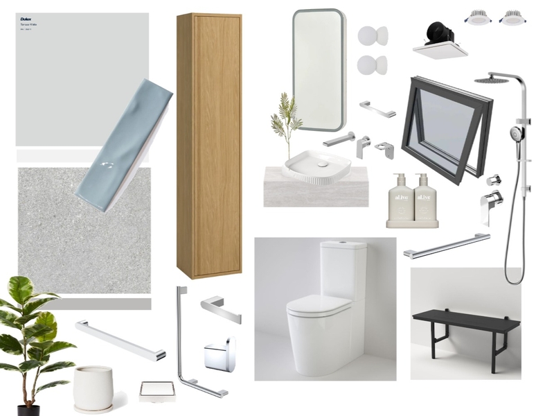 GS Bathroom Mood Board by Kutata Interiors on Style Sourcebook