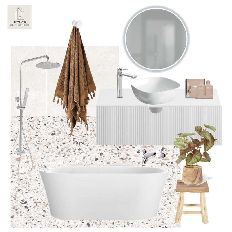 Adina St bathroom Mood Board by Evolve Creative Interiors on Style Sourcebook