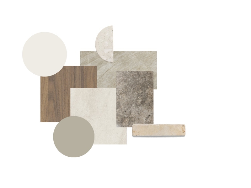 mcm material board Mood Board by bellamussett on Style Sourcebook