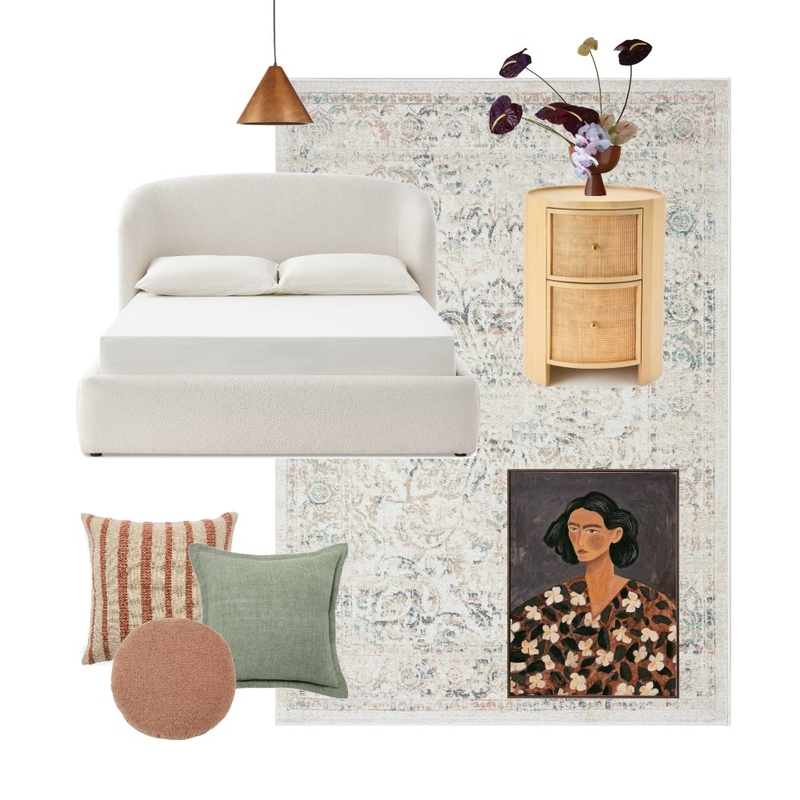 Melissa Gallagher | Guest Bedroom Mood Board by Miss Amara on Style Sourcebook