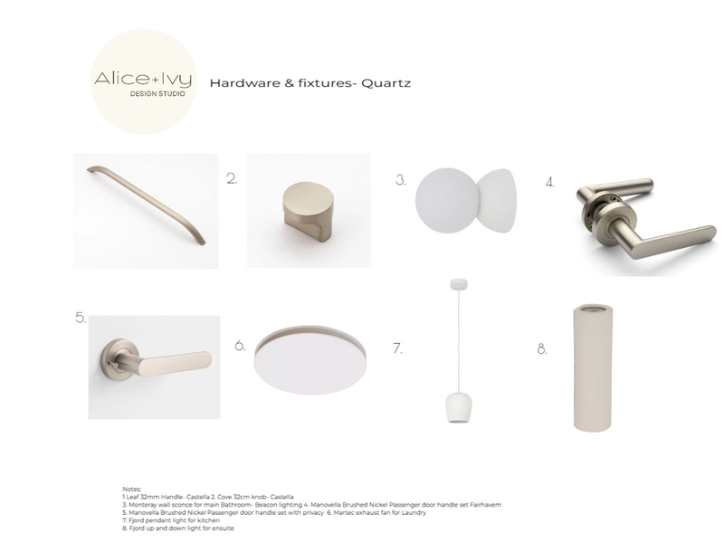 hardware and Fixtures Mood Board by Alice + Ivy Design Studio on Style Sourcebook
