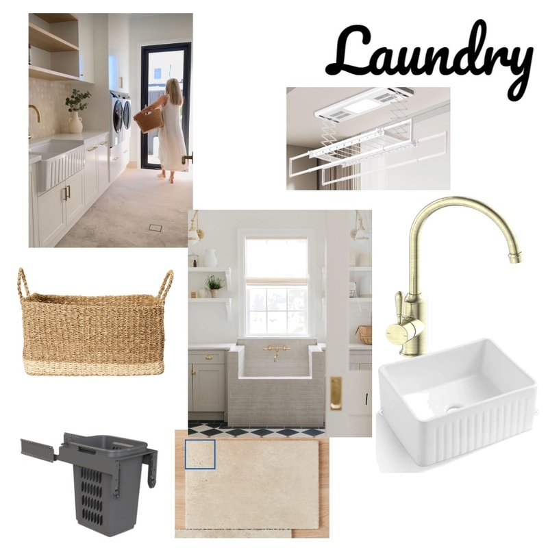 Laundry Mood Board by linkolic@hotmail.com on Style Sourcebook