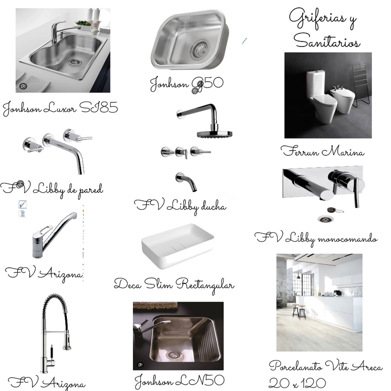 Grifería sanitarios y revestimientos Mood Board by chardon_cristina@hotmail.com on Style Sourcebook