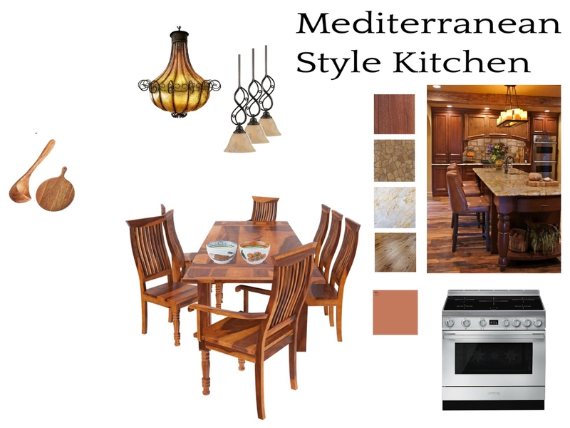 Mediterranean Kitchen 1 Mood Board by haileyscheurerIDI on Style Sourcebook
