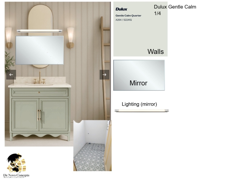 Hewitt bathroom Mood Board by De Novo Concepts on Style Sourcebook