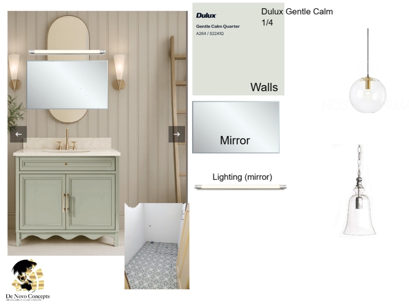Hewitt bathroom Mood Board by De Novo Concepts on Style Sourcebook