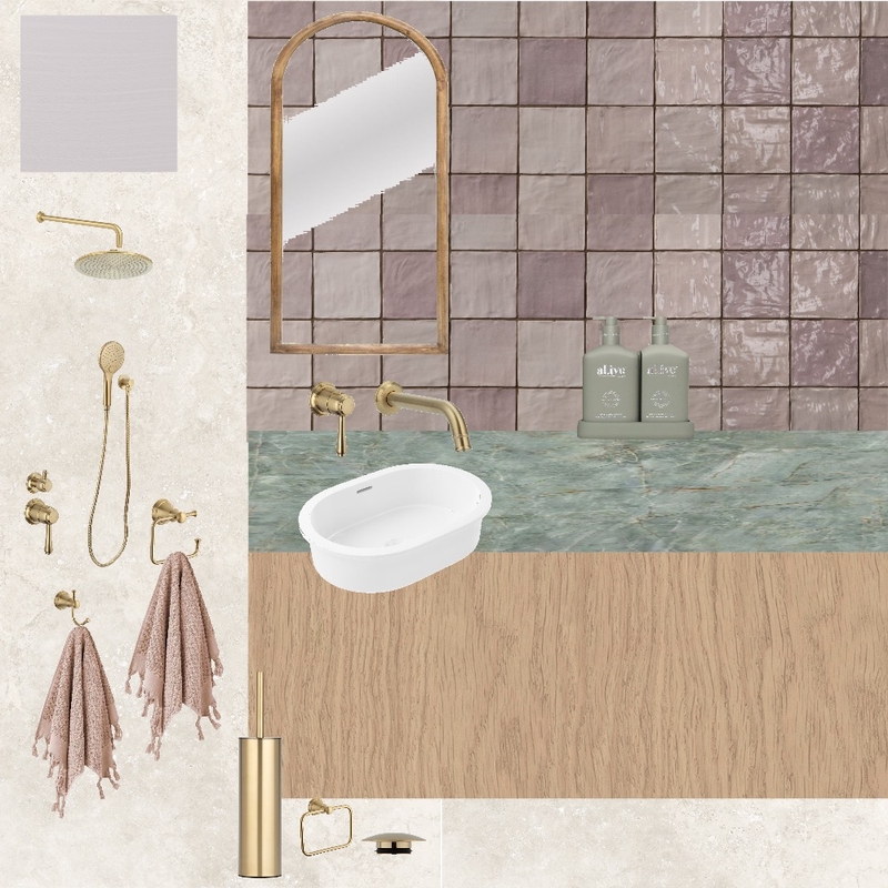 Dekota's Bathroom Mood Board by Zarper Interiors on Style Sourcebook