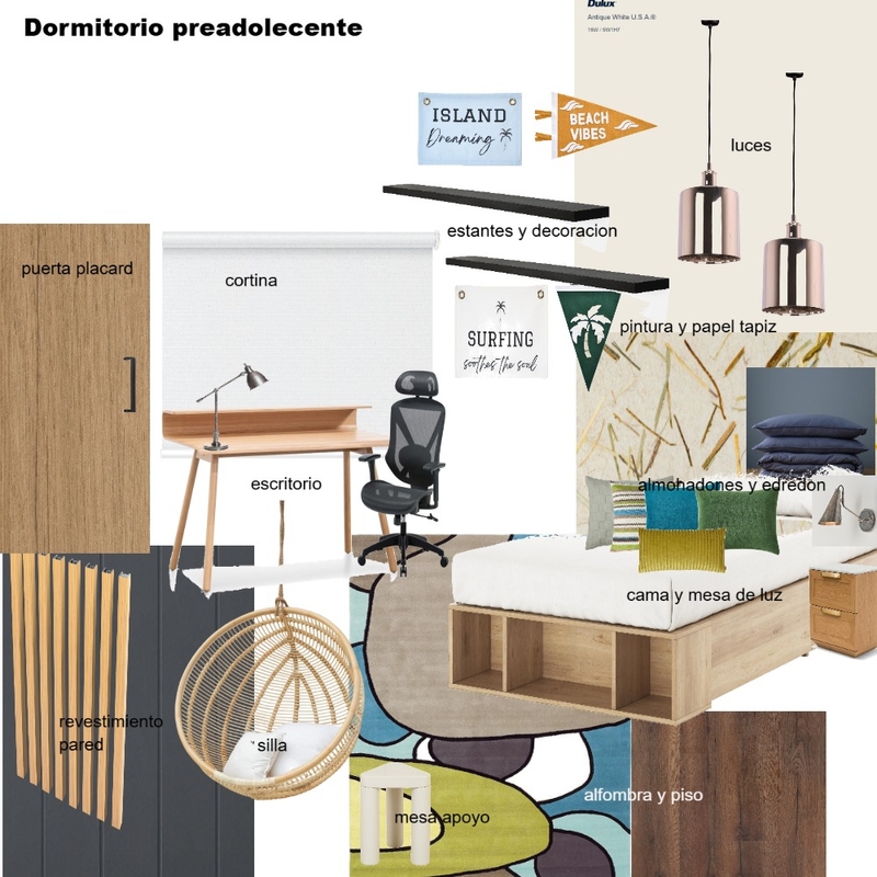 Dormitorio preadolecente Mood Board by Alejandrina on Style Sourcebook