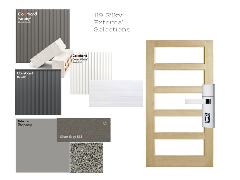 Exterior Colour Selection - 119 Silky Oak Mood Board by Fiteni on Style Sourcebook