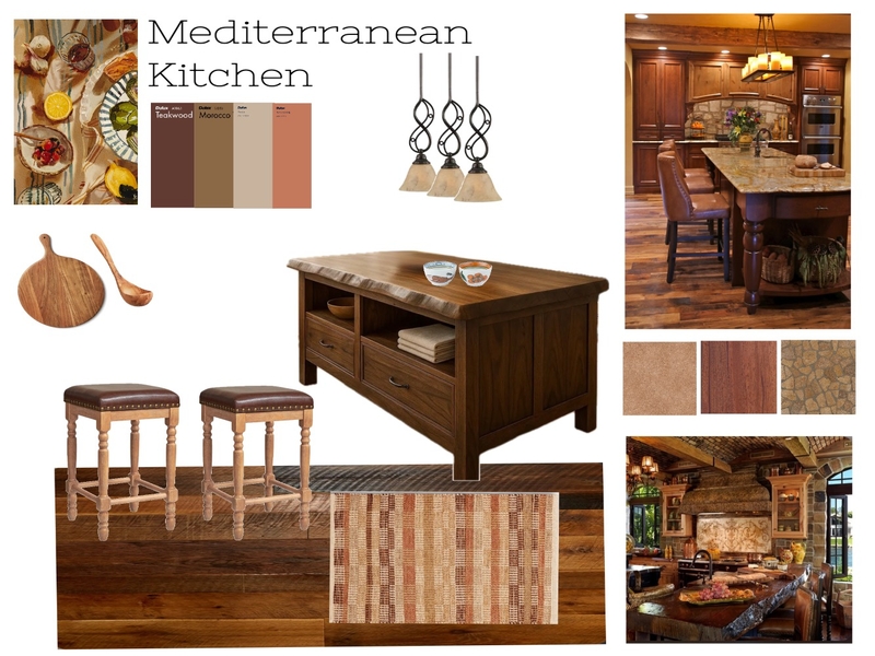 Mediterranean Kitchen Mood Board Mood Board by haileyscheurerIDI on Style Sourcebook