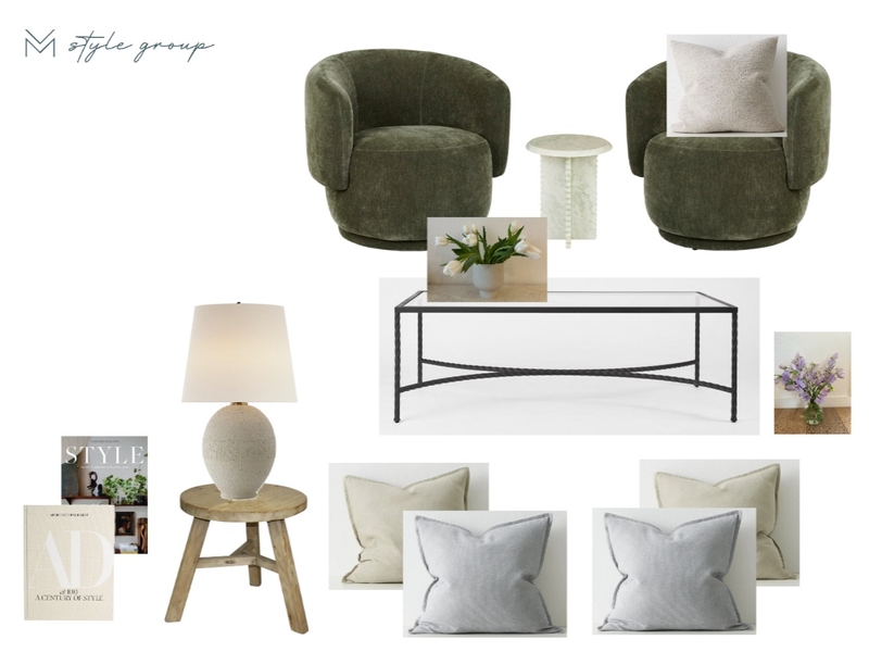 Formal lounge - Option 1 Mood Board by The VM Style Group on Style Sourcebook