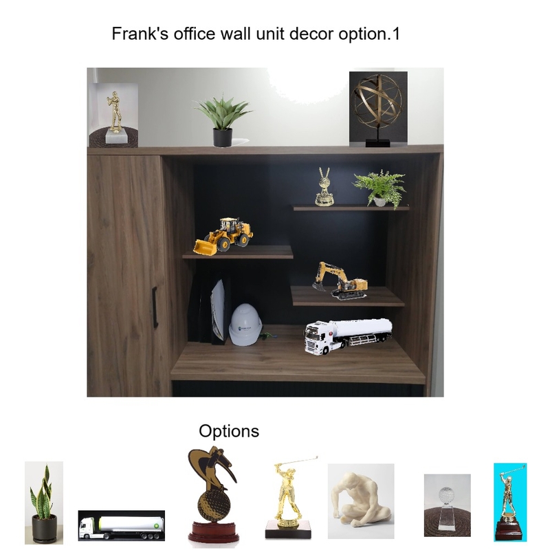 Frank's Office Wall Unit decor Option1 Mood Board by Asma Murekatete on Style Sourcebook