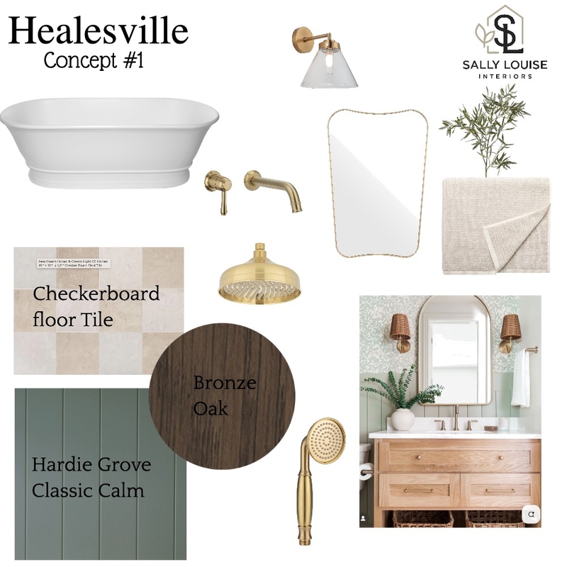 Healesville Concept #1 Mood Board by Sally Louise Interiors on Style Sourcebook