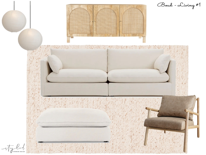 Boud Living Concept #1 Mood Board by Styled Interior Design on Style Sourcebook