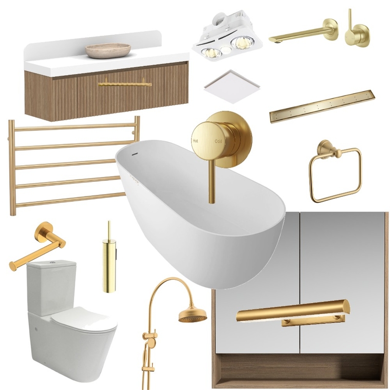 Ensuite Mood Board by Richard on Style Sourcebook