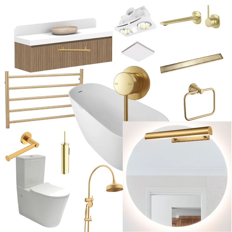 Ensuite Mood Board by Richard on Style Sourcebook