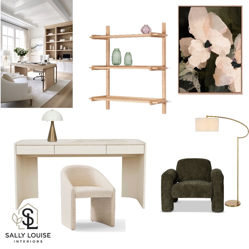 Orchard Grove Home Office Mood Board by Sally Louise Interiors on Style Sourcebook