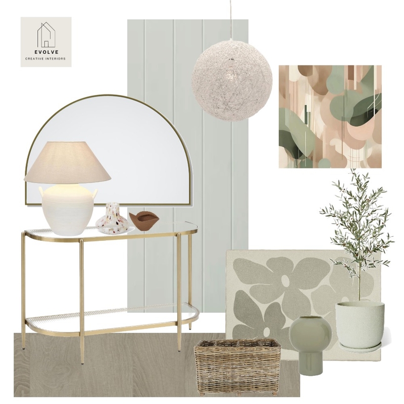 Glenorchy Entry Way V2 Mood Board by Evolve Creative Interiors on Style Sourcebook