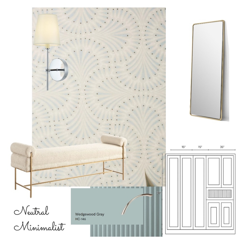 Neutral minimalist foyer Mood Board by rachna mody on Style Sourcebook