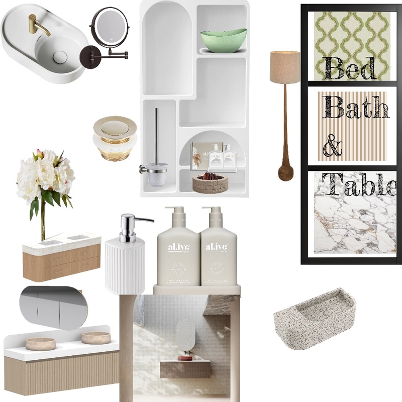 Bathroom products 10:06am plus fixtures Mood Board by FirstLast125 on Style Sourcebook