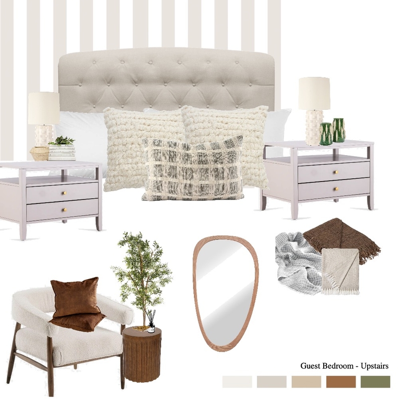 6 Seregeti - Guest Bedroom 1 Mood Board by Paballo on Style Sourcebook