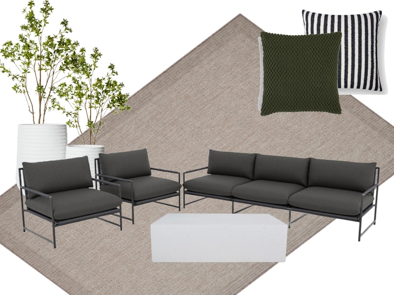 1 hopetoun way, new farm -  dining outdoor lounge Mood Board by tlaws on Style Sourcebook