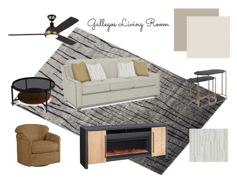 Gallegos Living Room Mood Board by Jessica on Style Sourcebook