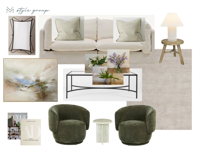 Formal lounge - Option 2 Mood Board by The VM Style Group on Style Sourcebook