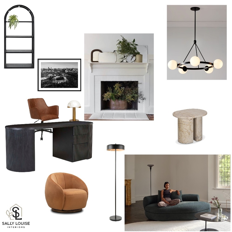 Downing St Formal Living Study Mood Board by Sally Louise Interiors on Style Sourcebook