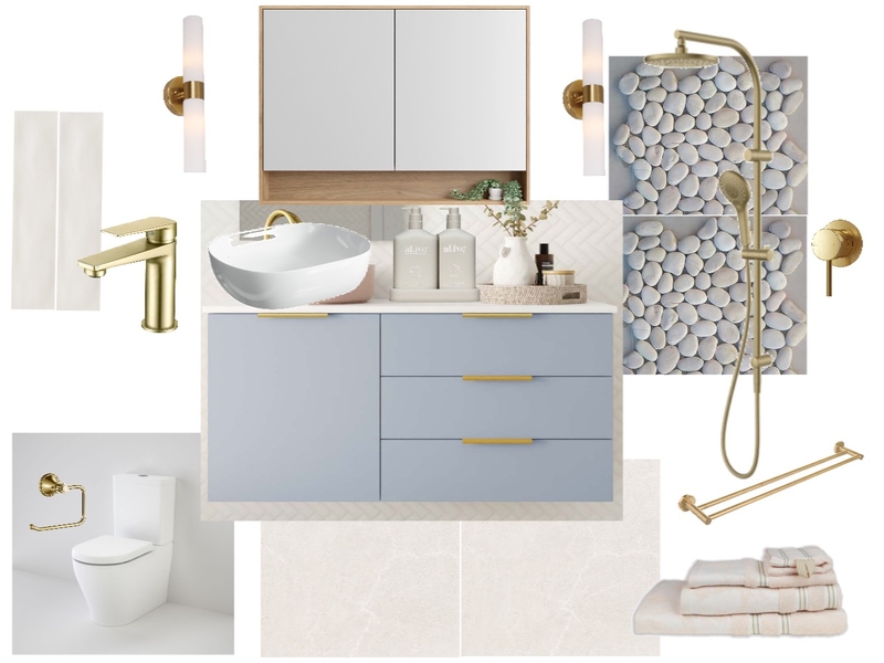 Relaxed Ensuite Mood Board by CasaDesigns on Style Sourcebook