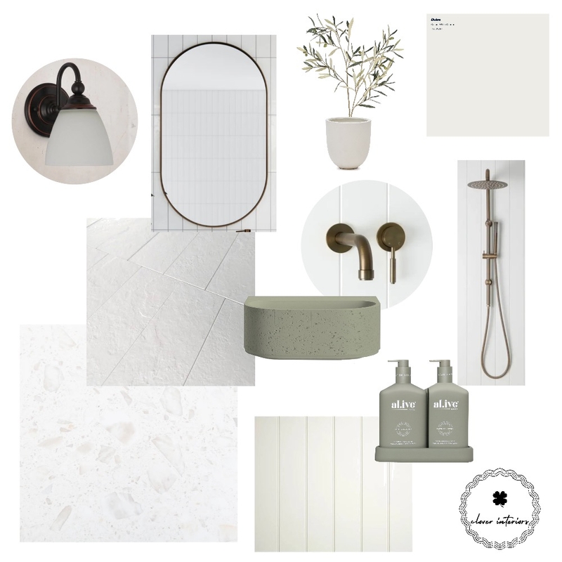 Gingell Ensuite Mood Board by CloverInteriors on Style Sourcebook