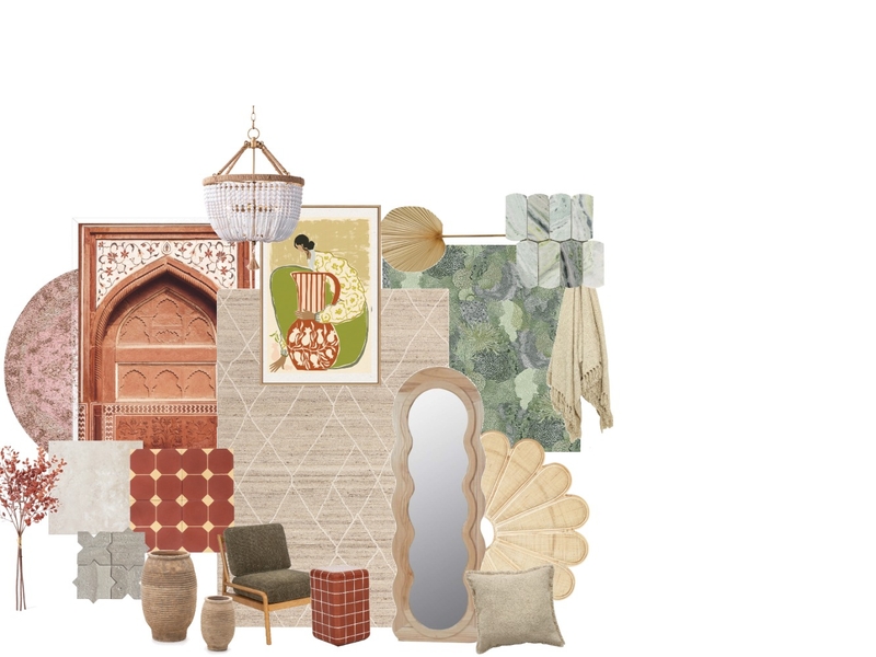 Boho Mood Board by Beebee on Style Sourcebook