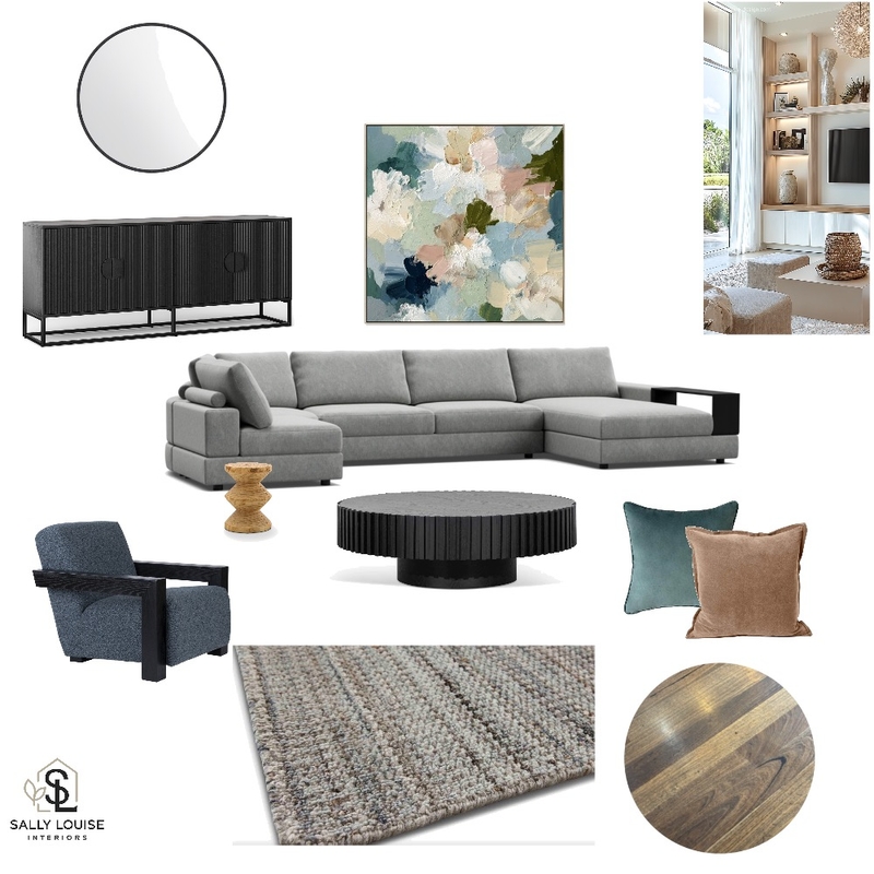 Living Room 2 Downing St Mood Board by Sally Louise Interiors on Style Sourcebook